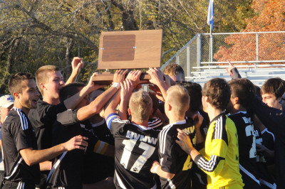 Boys soccer team claims 6A state title