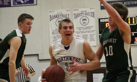 Boys varsity basketball defeated by BVSW on Senior Night