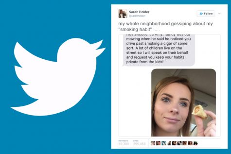 Senior Sarah Holder goes viral on Twitter