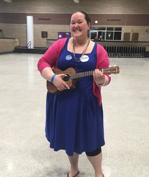 Ukulele lady