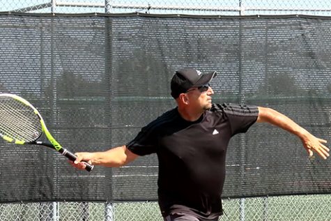 Coach Fabiano leads girls tennis team